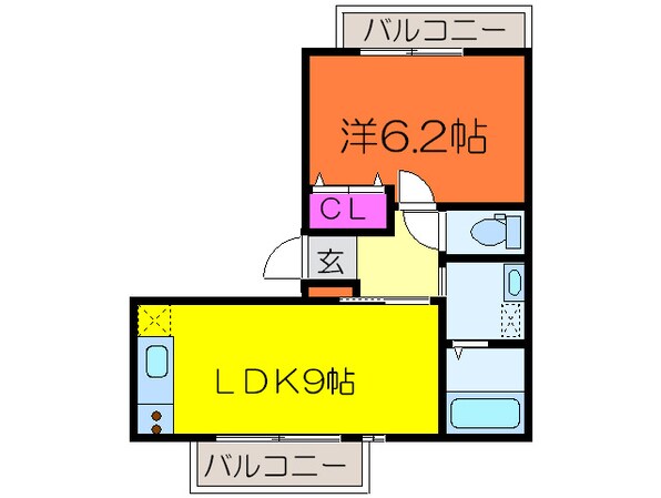 ソレ－ユ豊玉Ⅰの物件間取画像